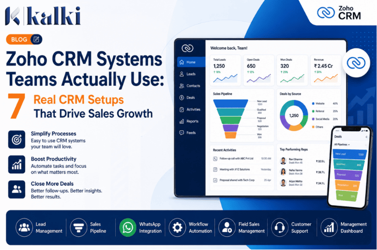 Zoho CRM Systems Teams Actually Use